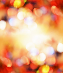 Fototapeta premium Colorful holiday bokeh