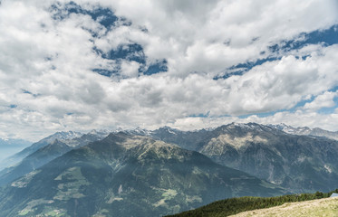 Alpen Landschaft in Italien Meran