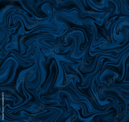 High Resolution Liquid Marble Texture Design Dark Blue Marbling