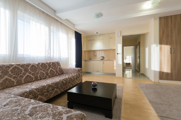 Interior of a hotel apartment