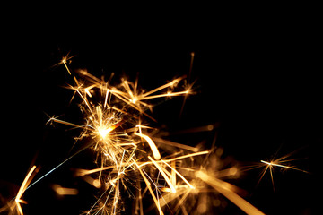 Glow from holiday fireworks