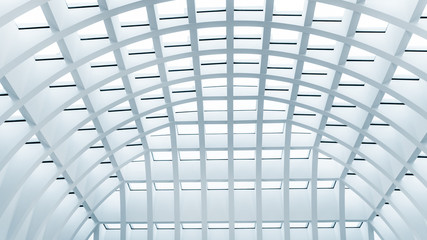 metal profile grilles design work as a background