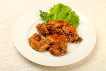 Teriyaki thighs