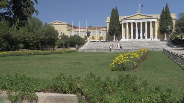 Zappeion, stately hall built for the first modern Olympic Games in National Garden, Athens, Greece, Europe