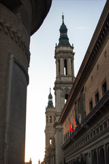 ZARAGOZA DETALLES ATARDECER