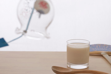 アイスドリンクの甘酒