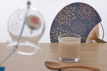 アイスドリンクの甘酒