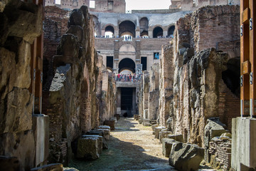 Underground ruins in italy