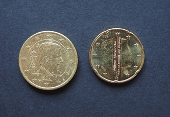 20 and 50 cents coin, European Union