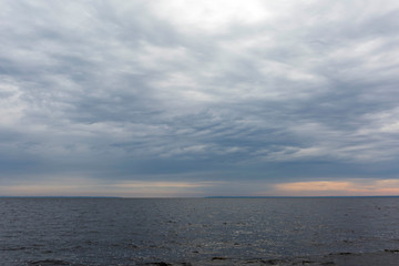 Clouds Over the Sea