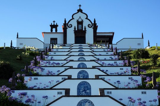 Ermida de Nossa Senhora da Paz, Vila Franca do Campo, Island of Sao Miguel, Azores, Portugal, Europe