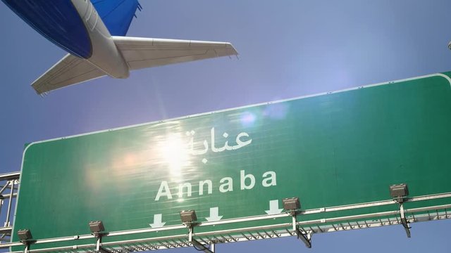 Airplane Take off Annaba