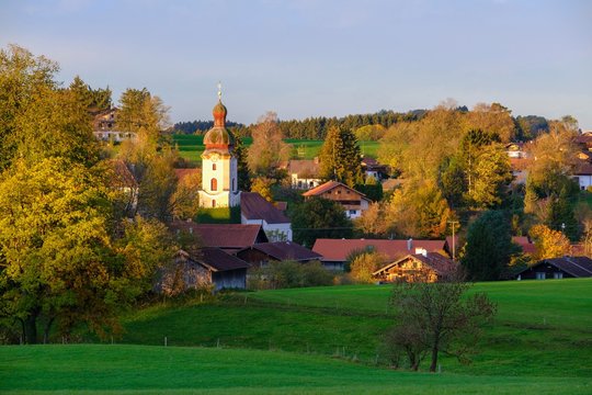 Thanning, near Egling, Tolzer Land, Upper Bavaria, Bavaria, Germany, Europe