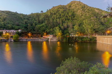 Evening at San Roque's dam, Villa Carlos Paz, Argentina