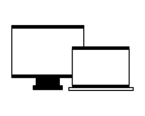 computer monitor laptop device