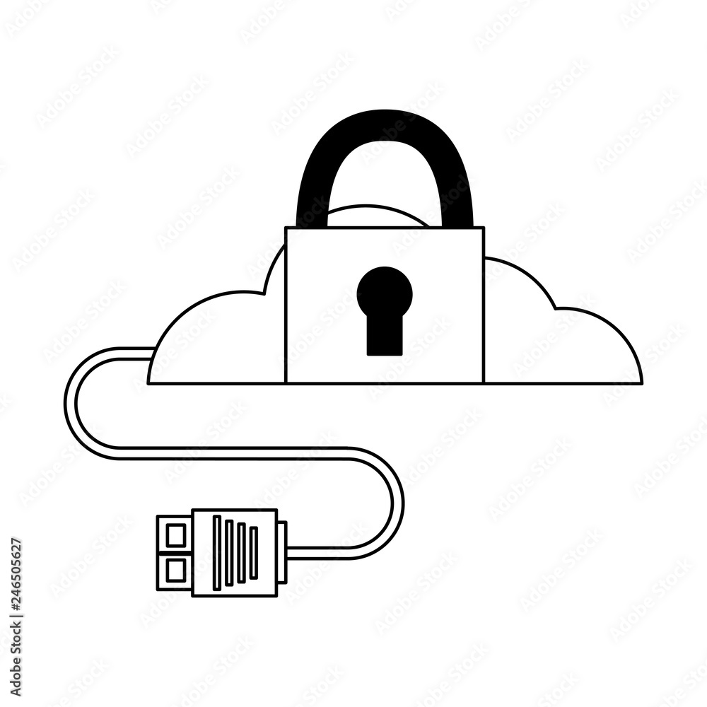 Poster cloud computing security data cable