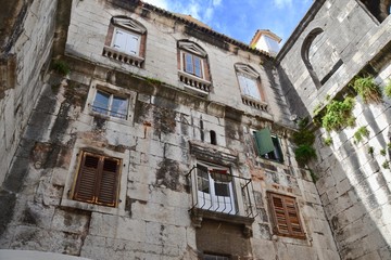 Fototapeta na wymiar Diocletian Palace, Split Croatia
