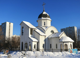 Church of the Icon of the Mother of God "Life-Giving Source" in Bibirev, Moscow.