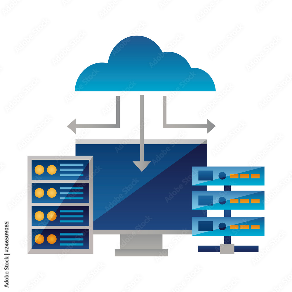 Poster cloud computing monitor case database