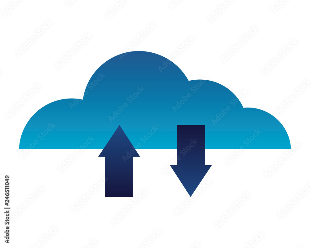 Poster cloud computing upload and download