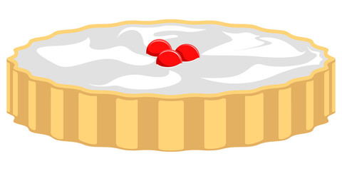 Isolated pie icon