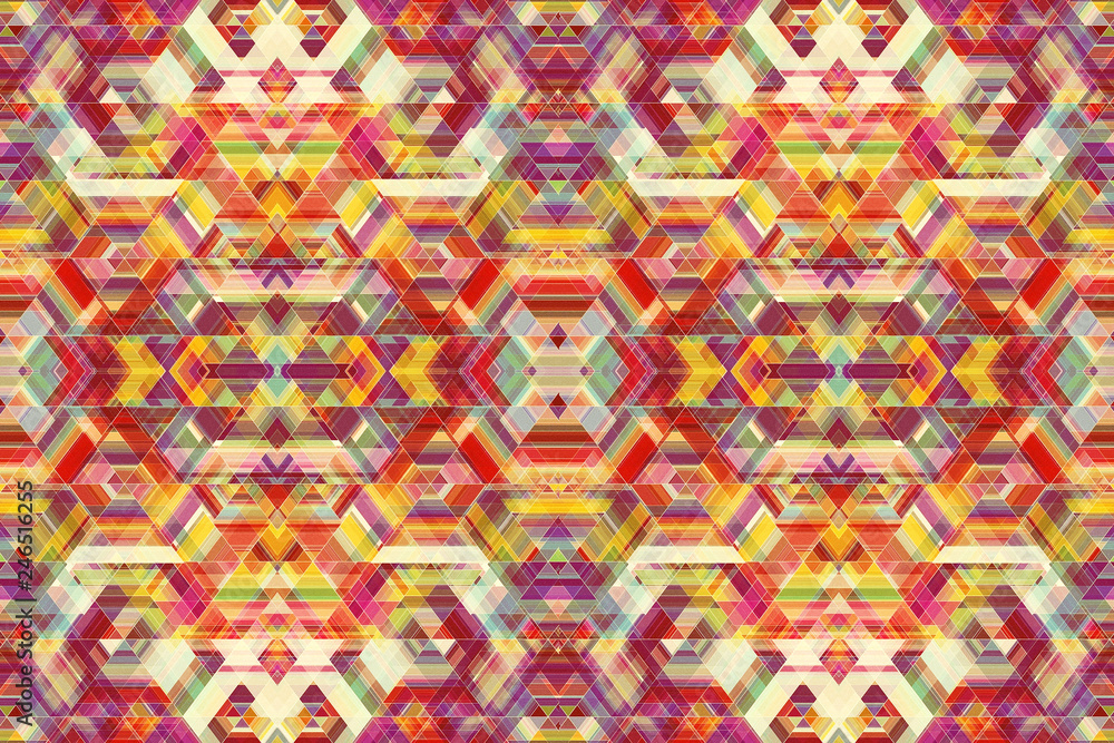 Aufkleber abstract 3d computer generated vast beautiful colorful fractals unique patterns artwork