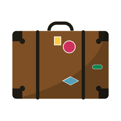 Travel suitcase symbol