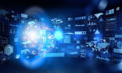 Innovative technology background