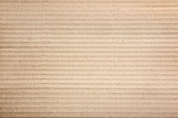 Sheet of cardboard as background, top view. Recycling concept