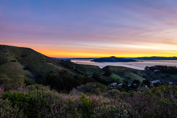 Sunrise over the Golden Gate Bridge