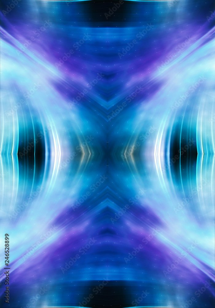 Aufkleber abstract artistic 3d computer generated pure energetic colorful fractal background