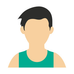 avatar faceless male profile