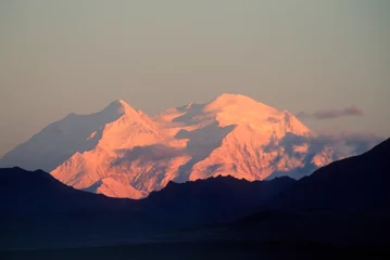 Crédence de cuisine en verre imprimé Denali Mont McKinley Denali Alaska