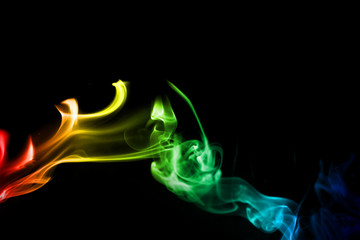 Smoke design as wallpaper