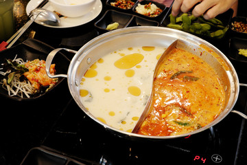 Asian hot pot