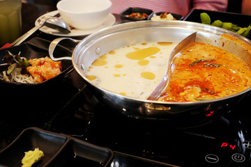 Asian hot pot
