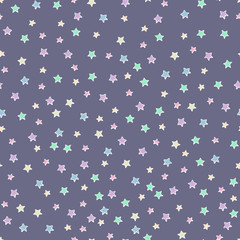 Unicorn. Rainbow pattern