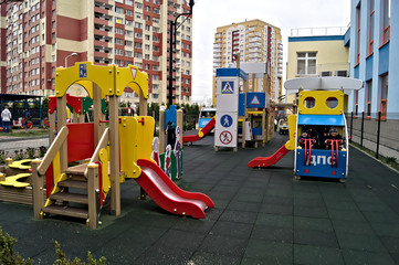 playground in kindergarten