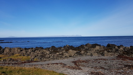 Iceland, ocean shore