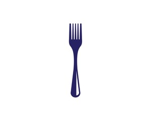 fork  logo vector illustration