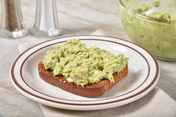 Gluten free avocado toast