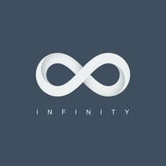 infinity symbol, infinite logo, mobius loop