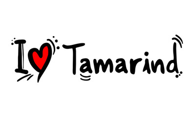 Tamarind fruit love message
