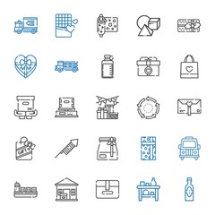 package icons set
