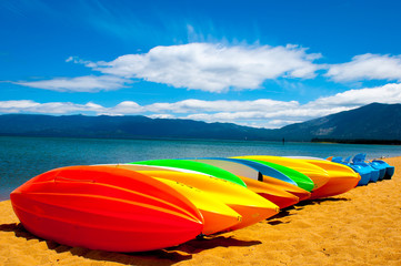 Boats at Lake Tahoe