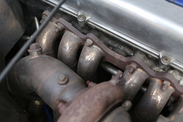 Modified engine detail