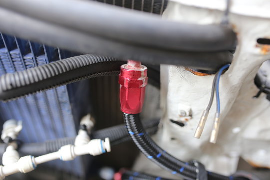 Modified engine detail