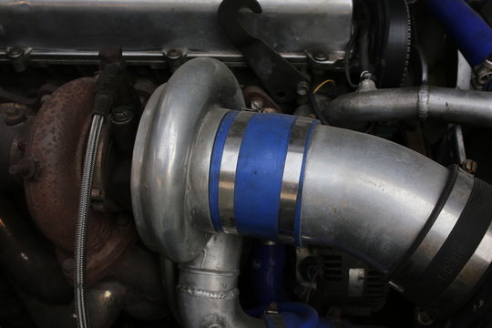 Modified engine detail