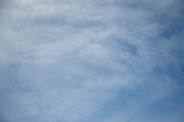 Background sky cirrus cumulus clouds.