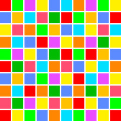 カラフルなタイル模様